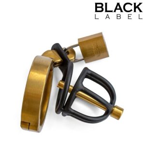 Gaiola de Castidade Weenie Black/Gold
