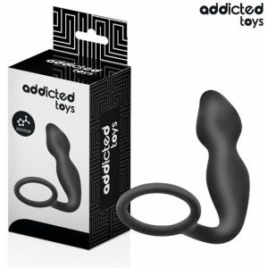 Anel c/plug anal MODELO 2 ADDICTED TOYS