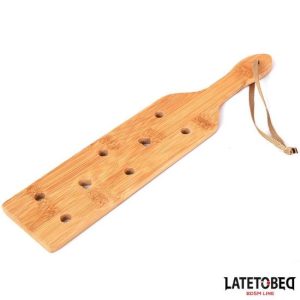 Raquete de bambu LATETOBED BDSM 34cm