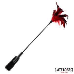 Pá c/plumas LATETOBED BDSM