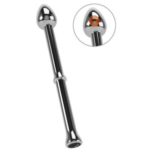 Vibrador de próstata vibratório Metal Milking Stick