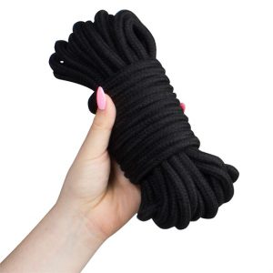 Corda Bondage 10 metros Shibari Preta