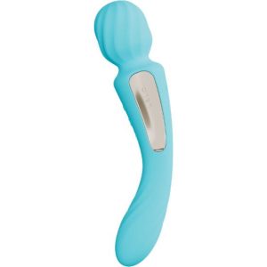 Vibrador + Wand LELO SWITCH WANDA DUPLA ESTIMULAÇÃO AQUA