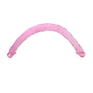 44.5x3.5cm Dildo duplo rosa Baile