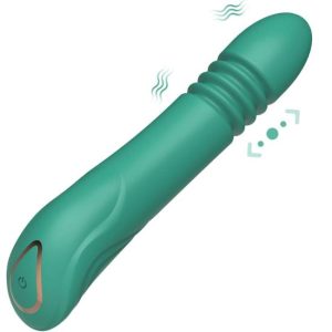 17.4x3.2cm Vibrador c/cima e baixo ARMONY Ponto G Verde
