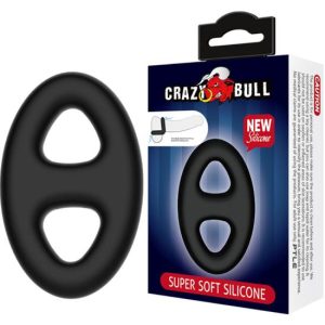 Anel oval duplo CRAZY BULL