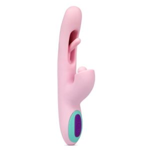 17.5x3.2cm Vibrador LOLAH com Flapping