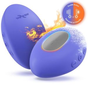 Estimulador c/função aquecimento ou arrefecimento WE-VIBE TEMP LAVENDER