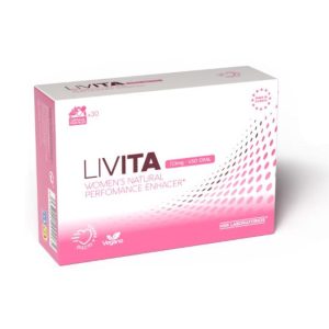 Intensificador natural da libido feminina LIVITA 30 cápsulas