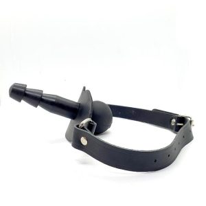 Gag e adaptador de dildo Ride Me Vac-U-Lock da Black Label