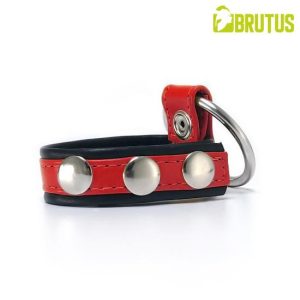 Cinta peniana c/anel de aço Vermelho da Black Label