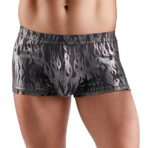 Boxers Chamas Prata
