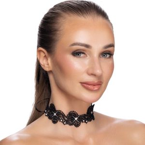 Gargantilha Renda e Strass