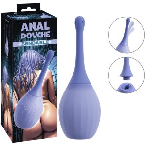 Duche Anal Dobrável de Silicone