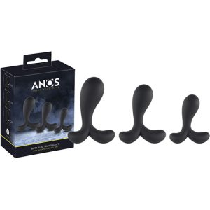 3 Plugs para Treino Anal em Silicone