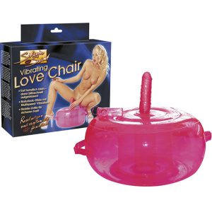 Cadeira do Amor Rosa Vibratória