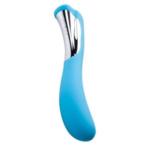 17.5×3.5cm Vibrador DORR - Silker - G-Spot Azul