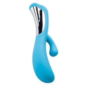 17.5×3.5cm Vibrador Iora – Rabbit Azul