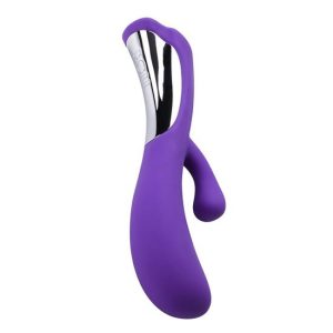17.5x3.5cm Vibrador Iora - Rabbit Lilás