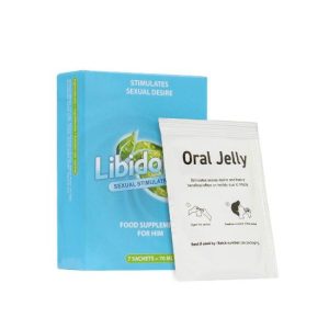 Gel de ereção P/tomar LibidoJelly – 7×10 ml