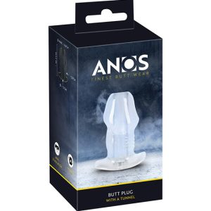 Plug Anal Transparente c/ Túnel