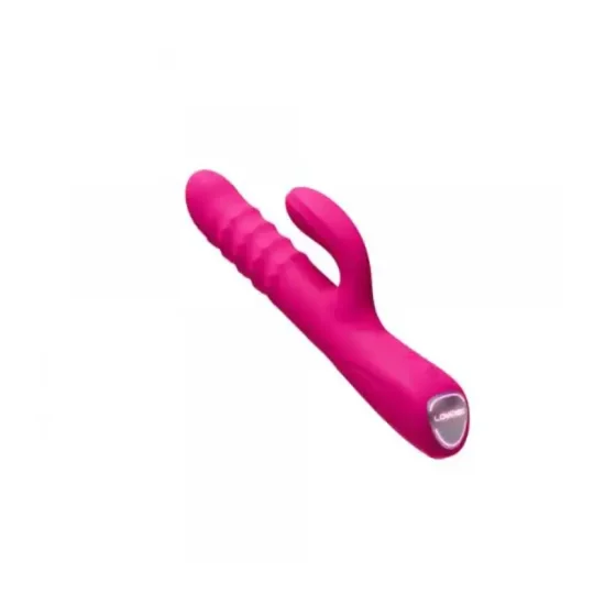 Vista diagonal do vibrador Lovense Velvo a destacar o design ergonómico e o braço flexível