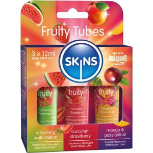 Kit 3 Lubrificantes Frutados 3x12ml