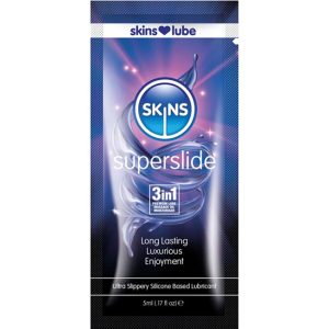 Lubrificante de Silicone Superslide 3 em 1 - 5ml