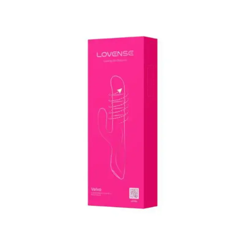 Caixa e embalagem original do vibrador Lovense Velvo