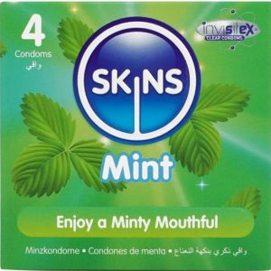 4 Preservativos Premium Aroma Menta