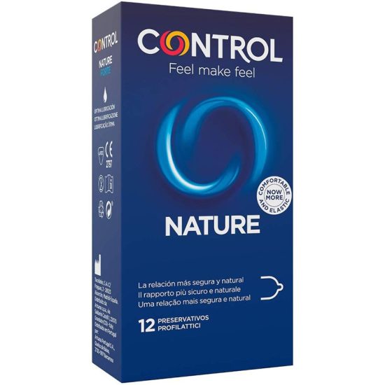 Preservativos Control Adapta Nature embalagem de 12 unidades